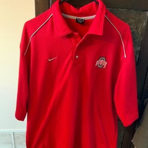 Men’s large Nike Ohio state polo shirt